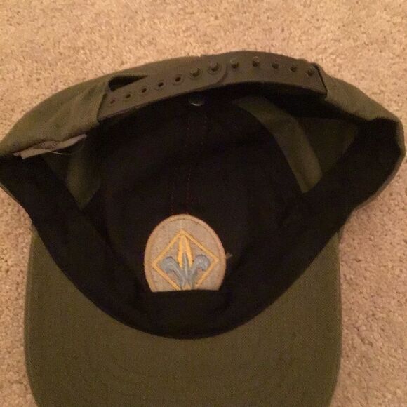 1996 Vintage SCOUT Uniform BOY SCOUTS OF AMERICA (Adjustable Snap Back) Cap - Picture 2 of 3